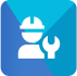 Industry veterans marine support icon